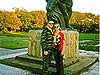 Я и моя сестра Вероника у памятника Орлёнку.